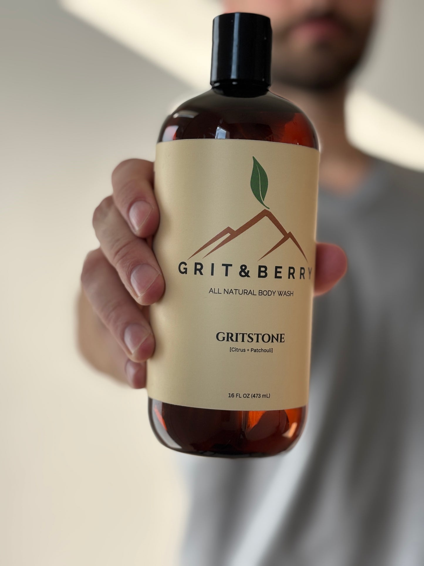 GRITSTONE - 16oz | Citrus + Patchouli Body Wash