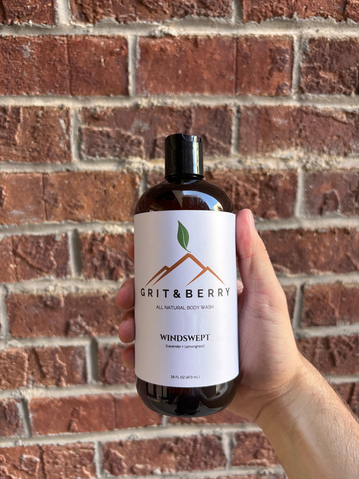 WINDSWEPT - 16oz | Lavender + Lemongrass Body Wash