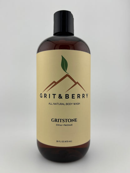 GRITSTONE - 16oz | Citrus + Patchouli Body Wash