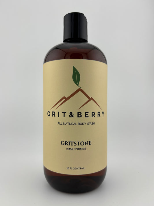 GRITSTONE - 16oz | Citrus + Patchouli Body Wash