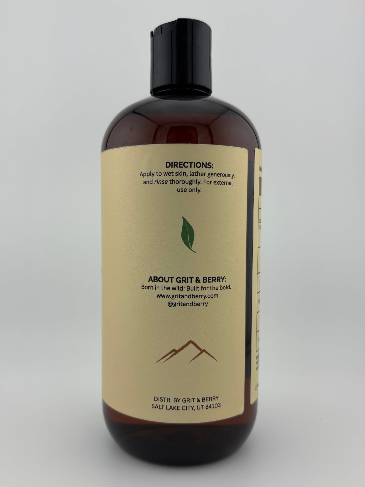GRITSTONE - 16oz | Citrus + Patchouli Body Wash